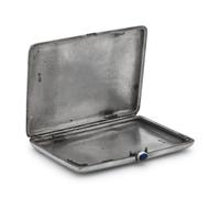 A Russian Silver Cigarette Case
