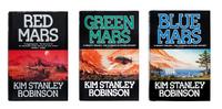 STANLEY ROBINSON, Kim. [Mars Trilogy:] Red Mars . — Green Mars. — Blue Mars . London: HarperCollins, 1992, 1993, 1996.