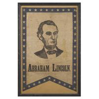 [Presidential] [Lincoln, Abraham] Commemorative Banner