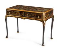 A George II Style Chinoiserie Side Table — 19TH CENTURY