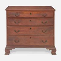 A Chippendale carved walnut chest of drawers Philadelphia, PA, circa 1780