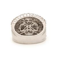 Diamond and White Gold Ring