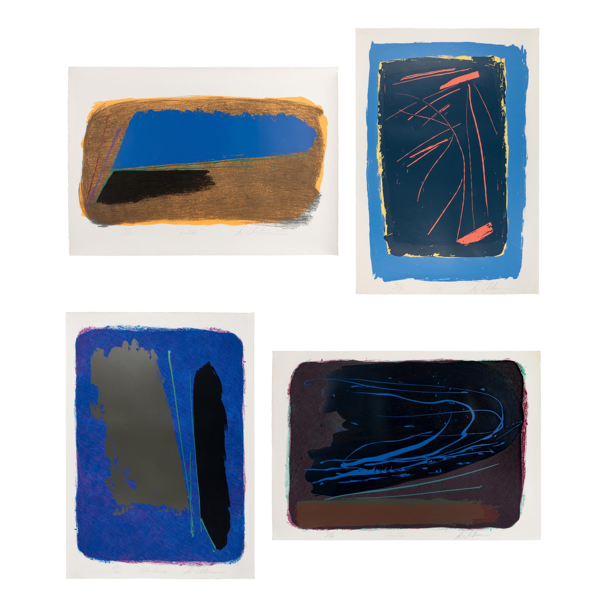 Blue Rancho, Latuka, Ring Taboo, and Mojo (four works)