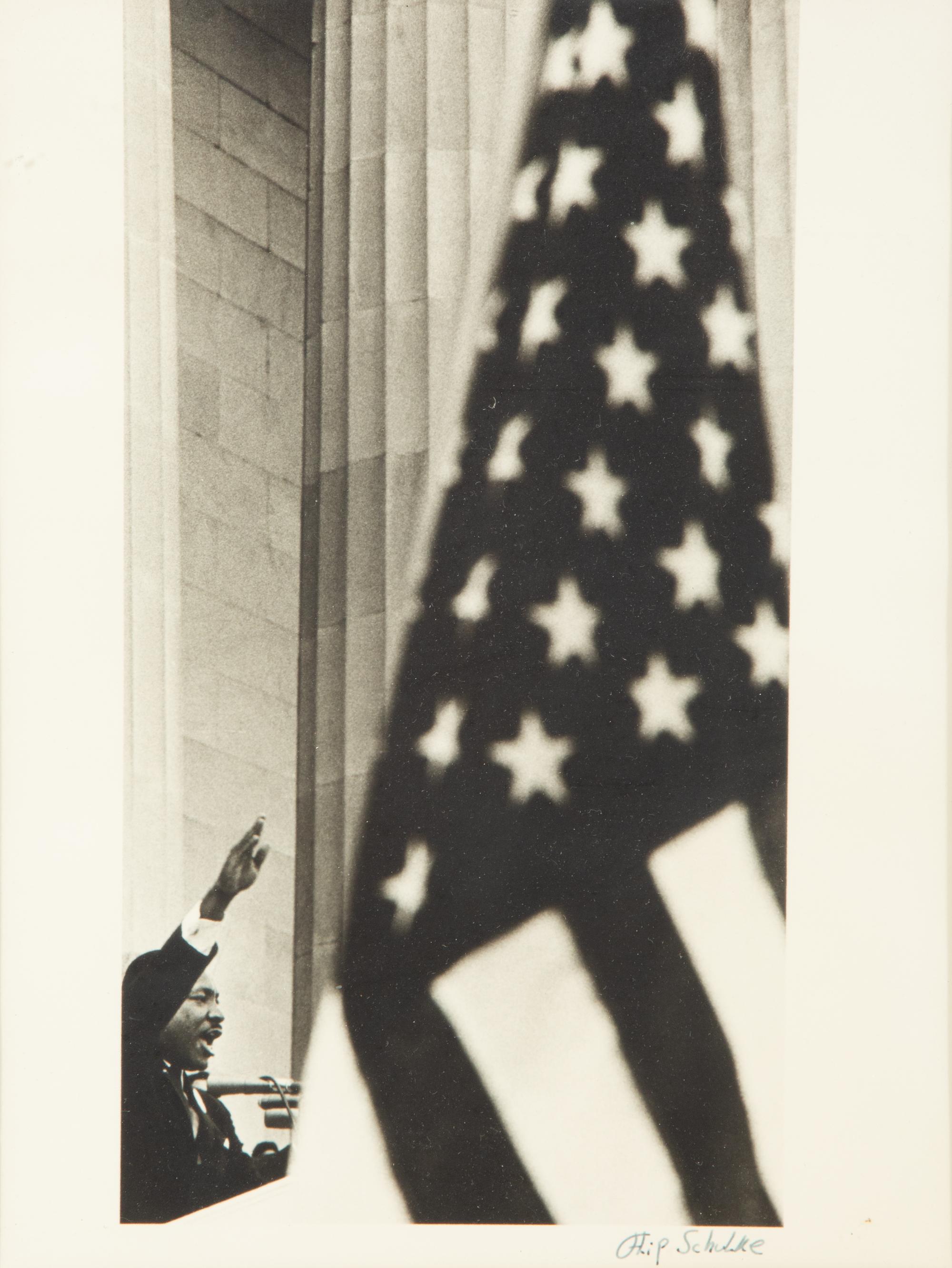 Flip Schulke (1930-2008) Dr. Martin Luther King, Jr. delivering his "I Have a Dream" Speech, March on Washington, August 28, 1963