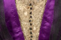 Two 1910s items: One Linen Duster, One Evening Dress