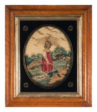 Three English Needlework Pictures