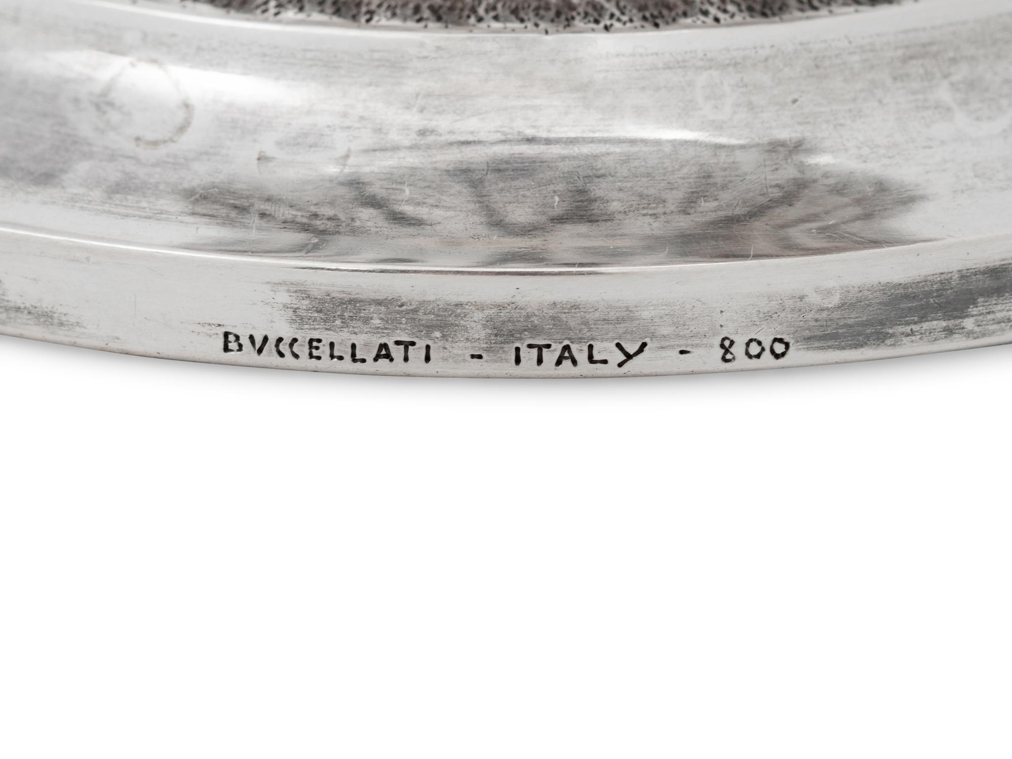 A Pair of Buccellati Silver Vases