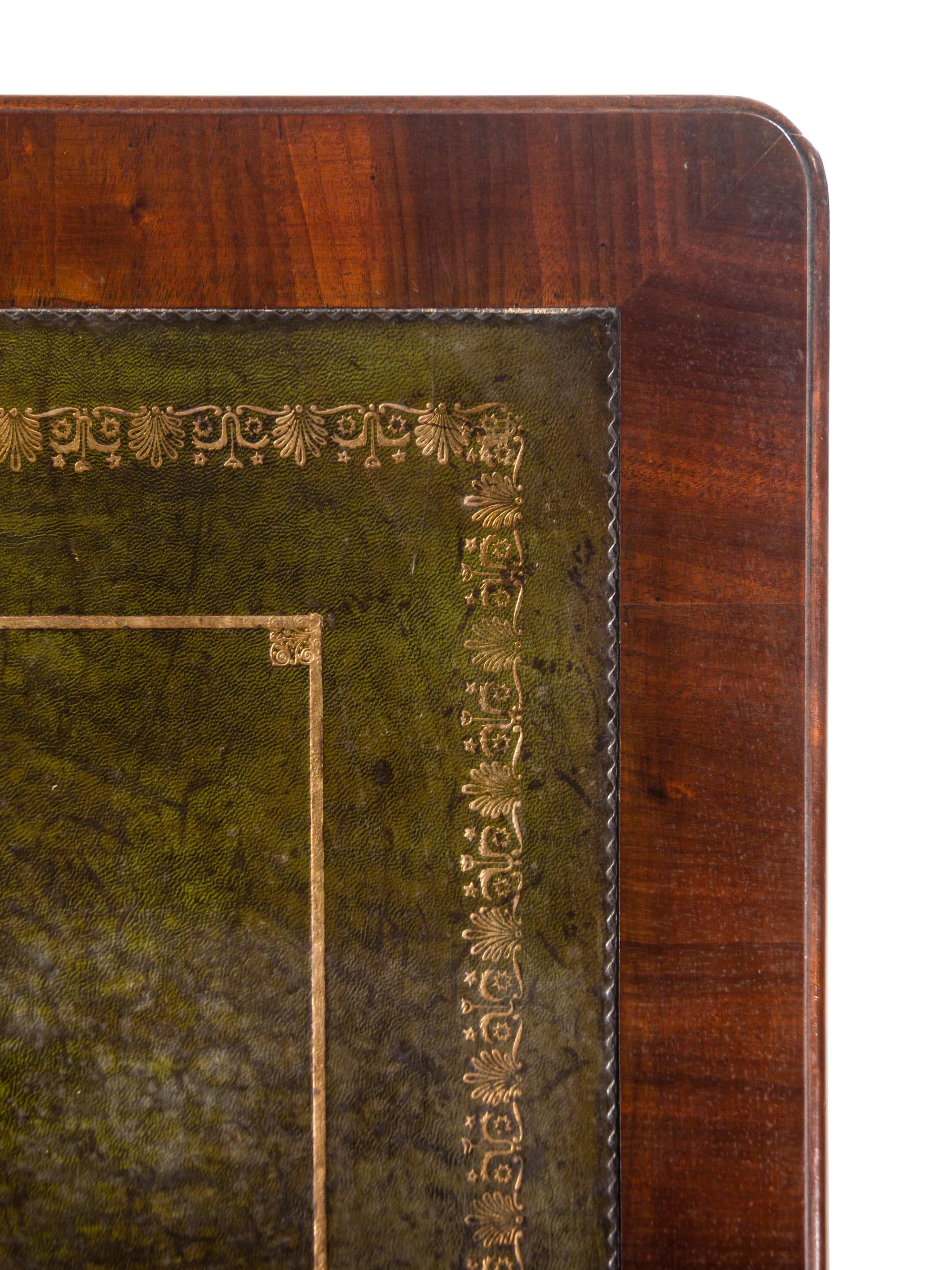 A George III Mahogany Architect's Desk