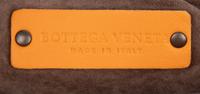 BOTTEGA VENETA, TANGERINE INTRECCIATO HOBO BAG