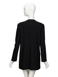 Chanel, Black Crêpe Cardigan Jacket