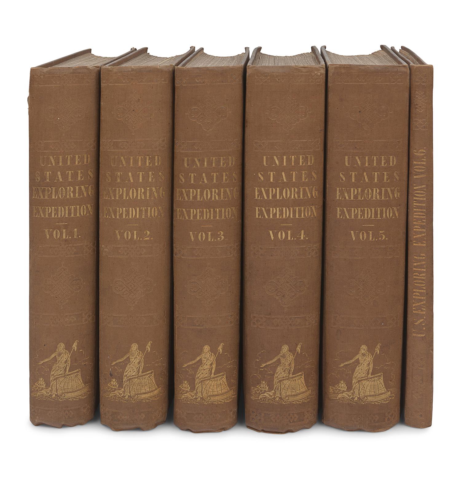 WILKES, Charles (1798-1877). Narrative of the United States Exploring Expedition, during the Years 1838-42 . Philadelphia: Lea & Blanchard, 1845.