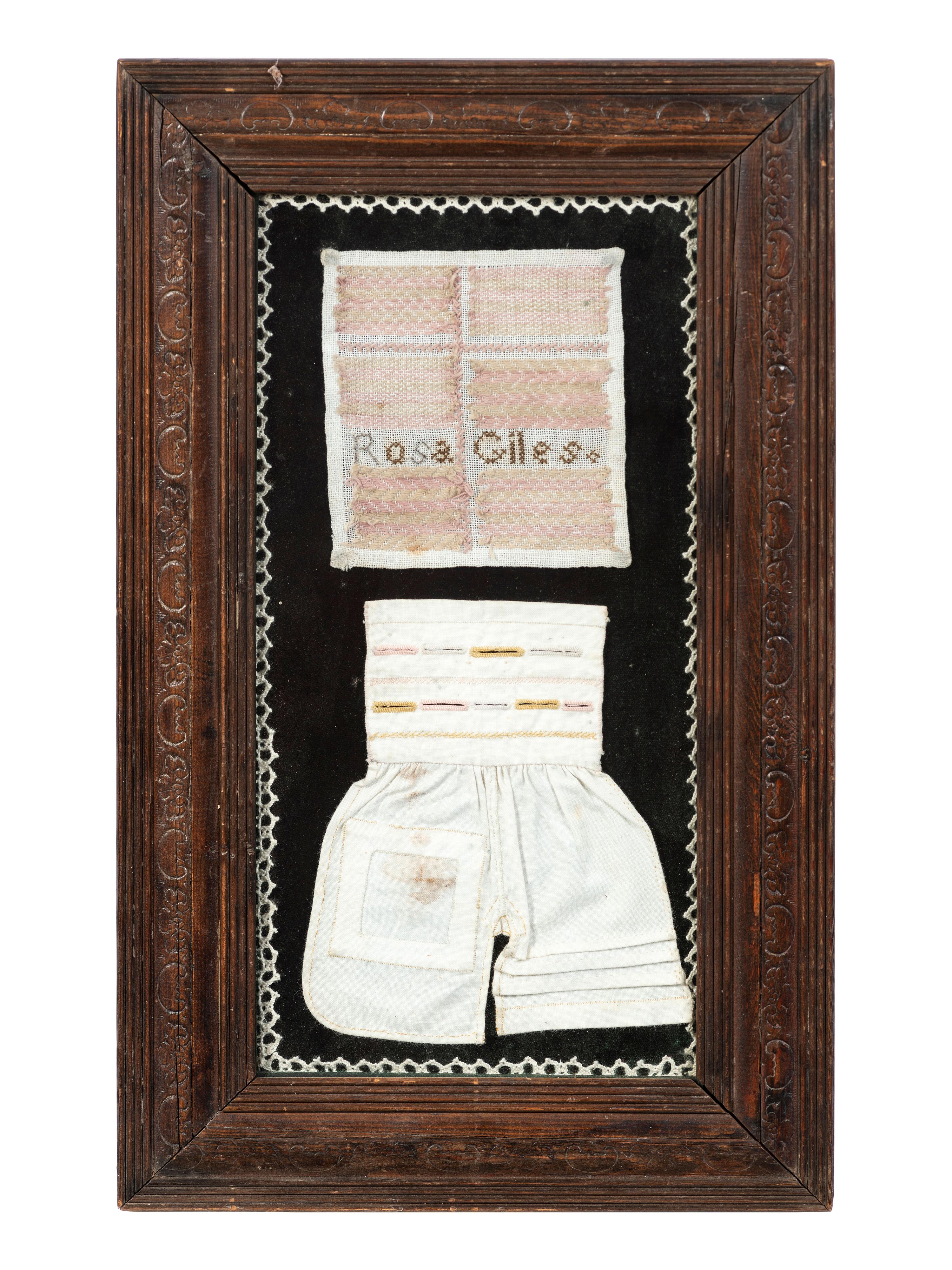 Seven Needlework Embroidered Schoolgirl's Samplers