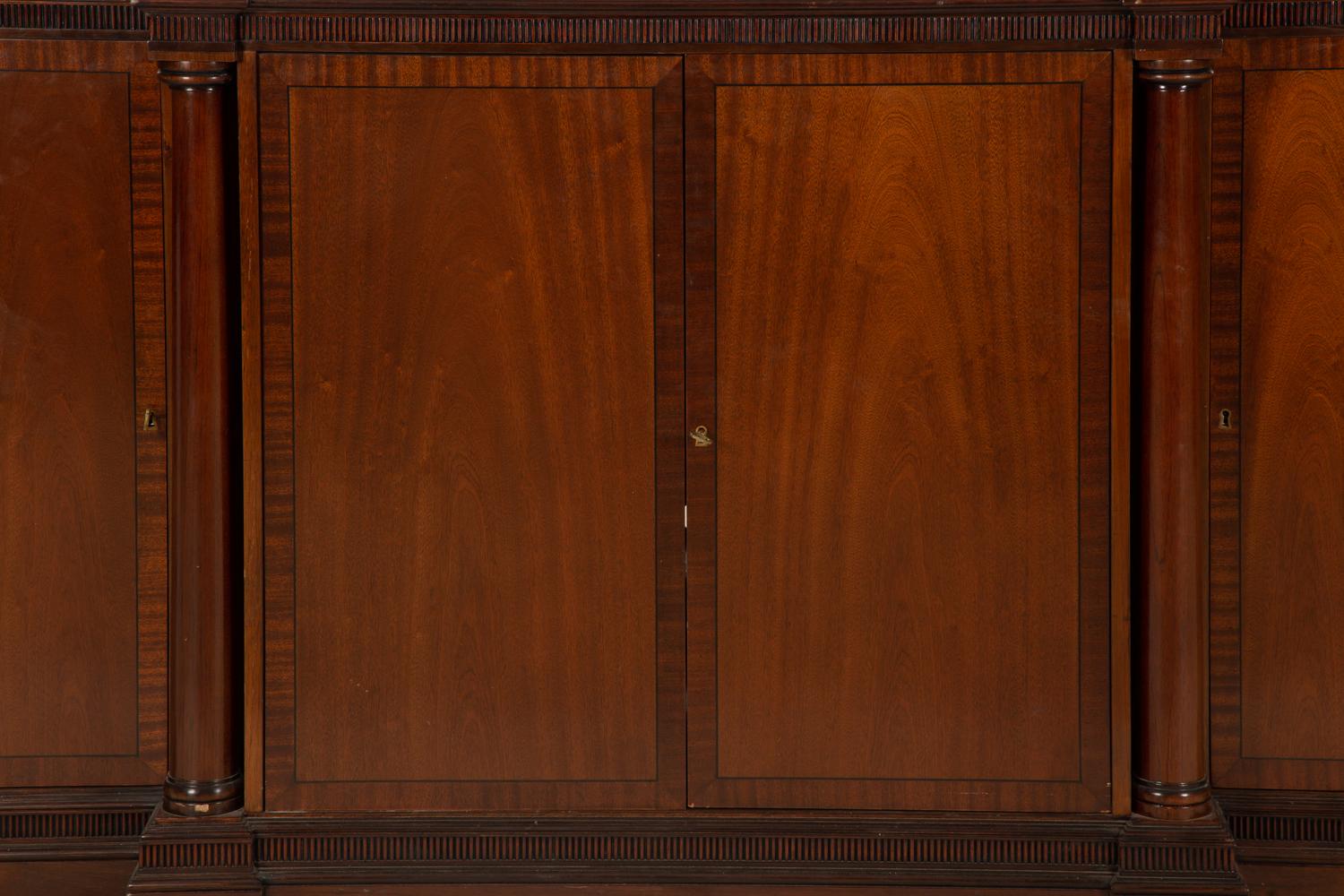 A Regency Style Mahogany Sideboard