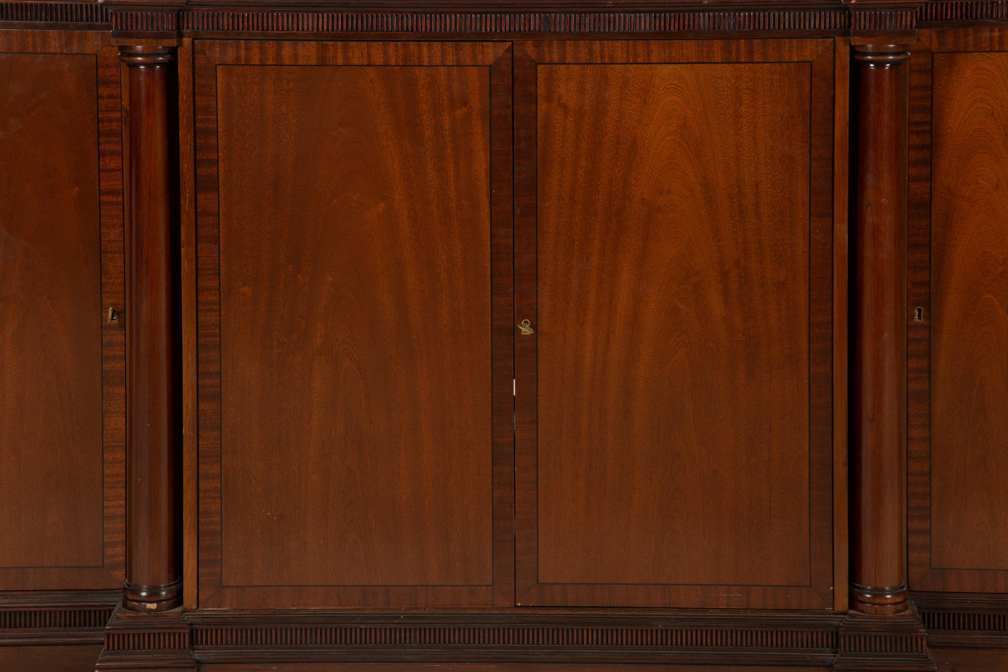 A Regency Style Mahogany Sideboard