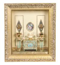 A Narcissa Thorne Diorama, Height 15 x width 13 inches.