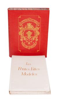 FINI, Leonor (Eleonora). Les Petites Filles Modeles. Paris, 1973. Height of slipcover 23 3/4 inches.