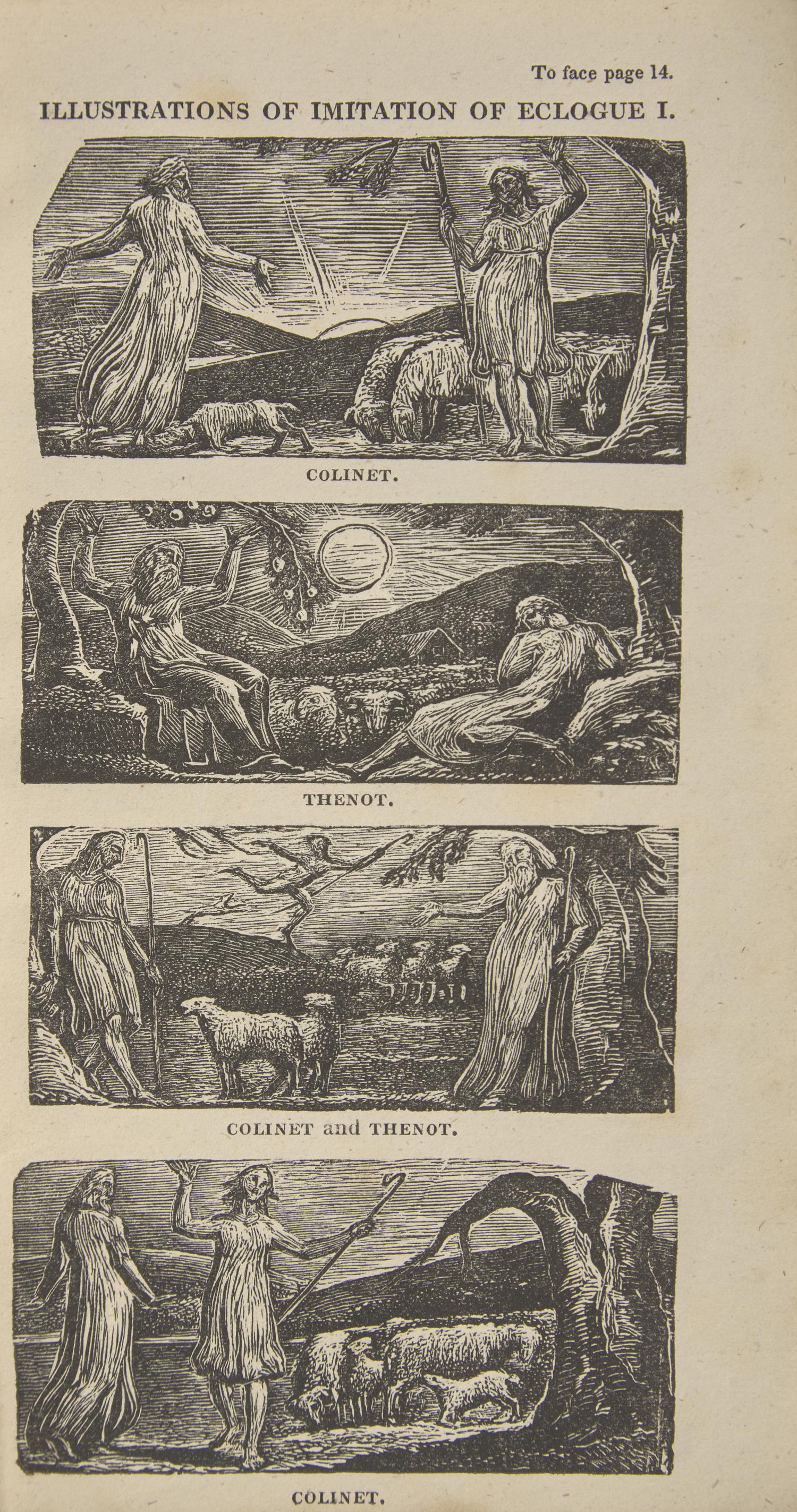 [Blake, William] [Virgil] The Pastorals of Virgil, With a Course of English Reading, Adapted for Schools: In Which All the Proper Facilities are Given, Enabling Youth to Acquire the Latin Language, in the Shortest Period of Time...
