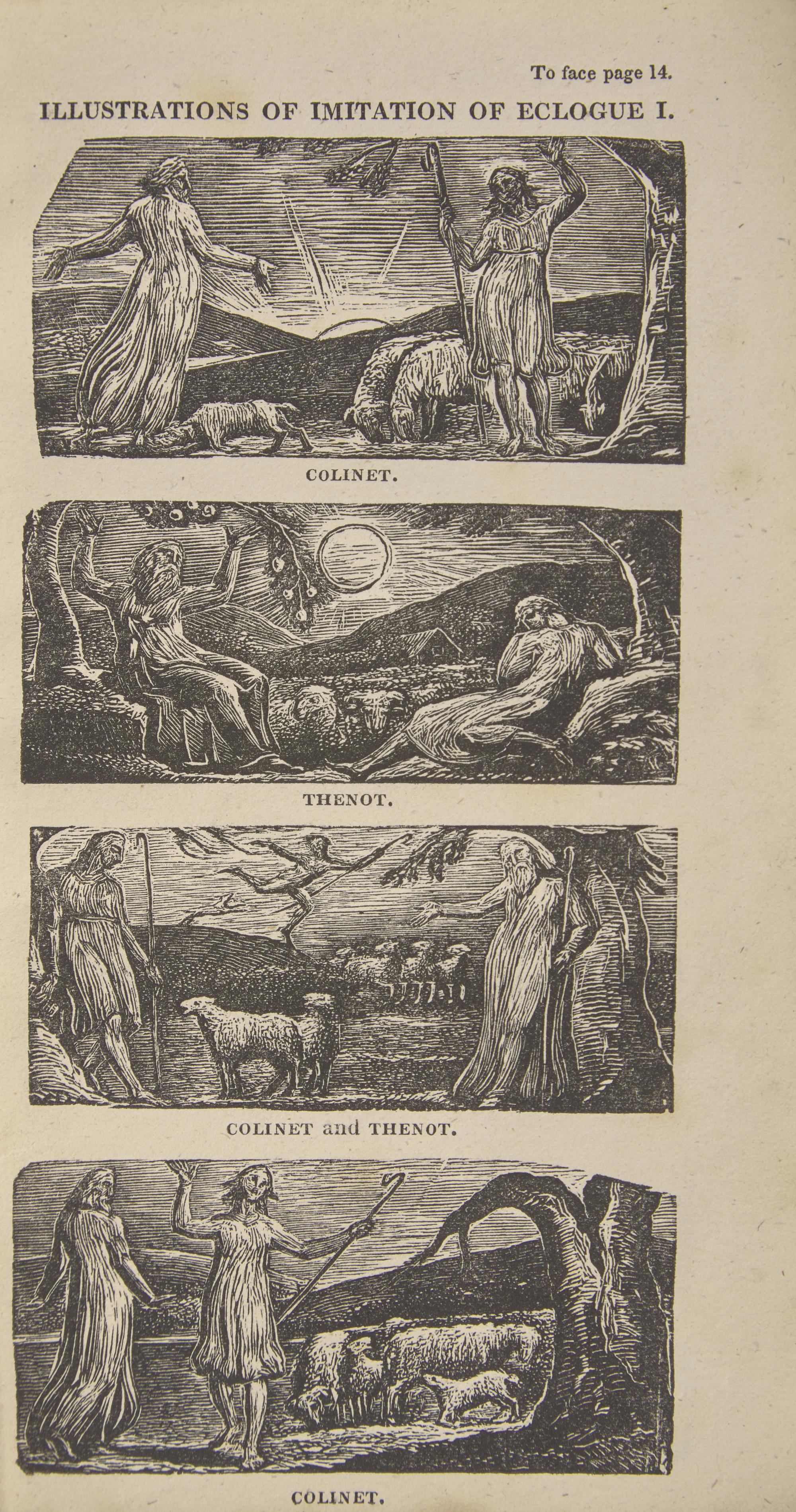 [Blake, William] [Virgil] The Pastorals of Virgil, With a Course of English Reading, Adapted for Schools: In Which All the Proper Facilities are Given, Enabling Youth to Acquire the Latin Language, in the Shortest Period of Time...