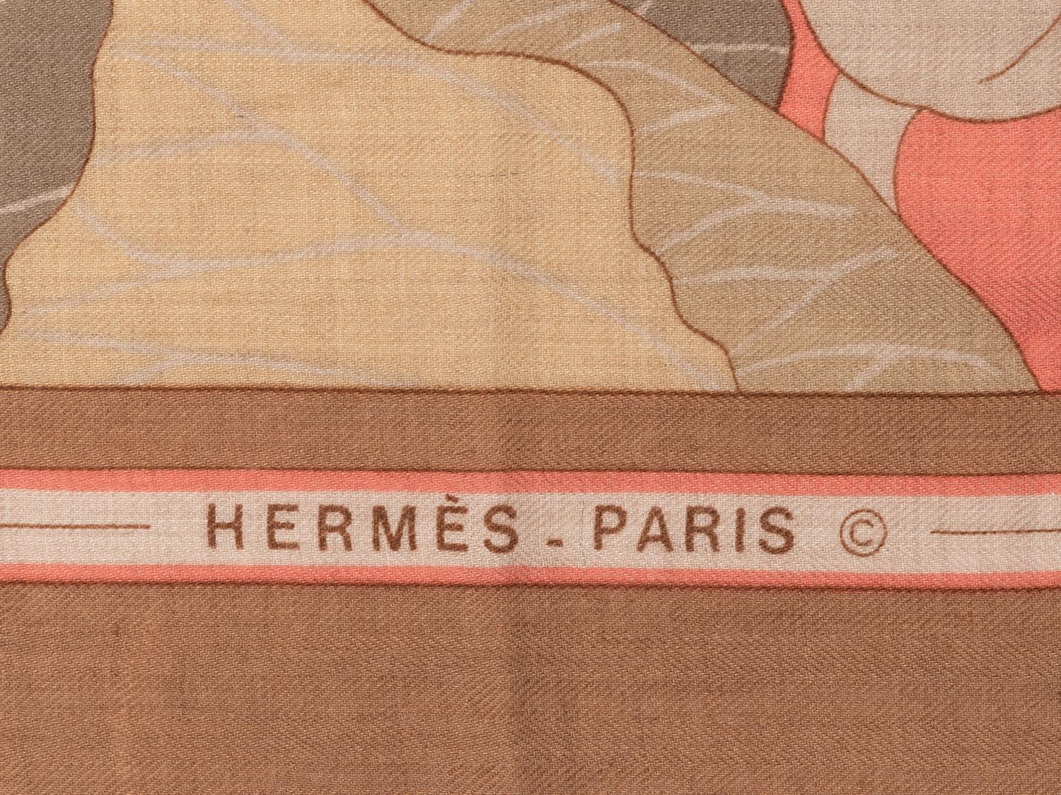 Hermès 140cm Cashmere/Silk Scarf