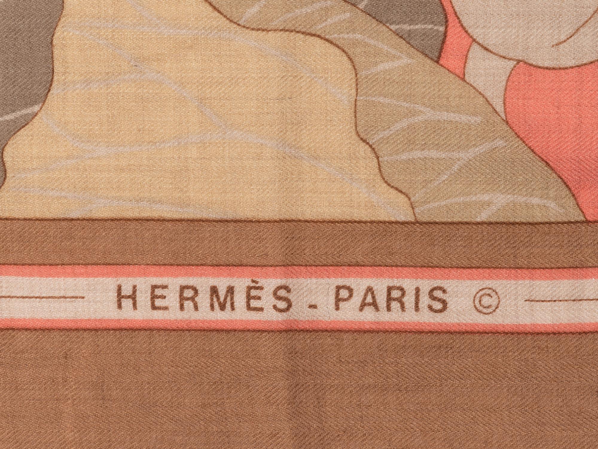 Hermès 140cm Cashmere/Silk Scarf