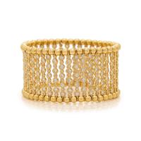 YELLOW GOLD AND DIAMOND BRACELET