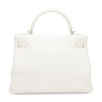 Hermès, Kelly Retourne 32 in White Clemence, 2004
