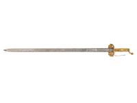 A Rare William Rose War of 1812 Lake Champlain Congressional Presentation Sword of Sailing Master Daniel Ricard