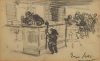 Two Works: Asking the Judge; together with Child By Hydrant (2)