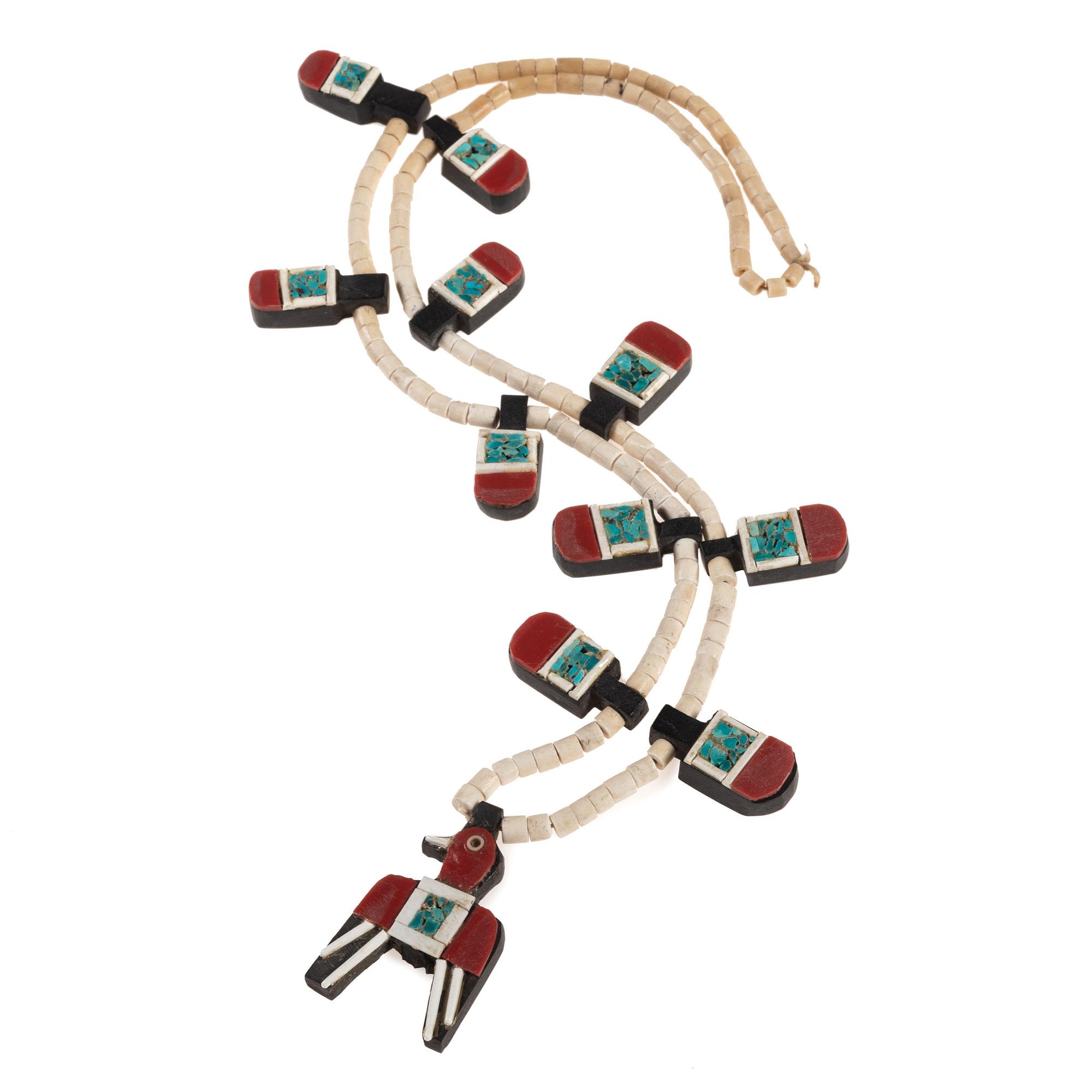 Kewa Depression Era Thunderbird Necklace