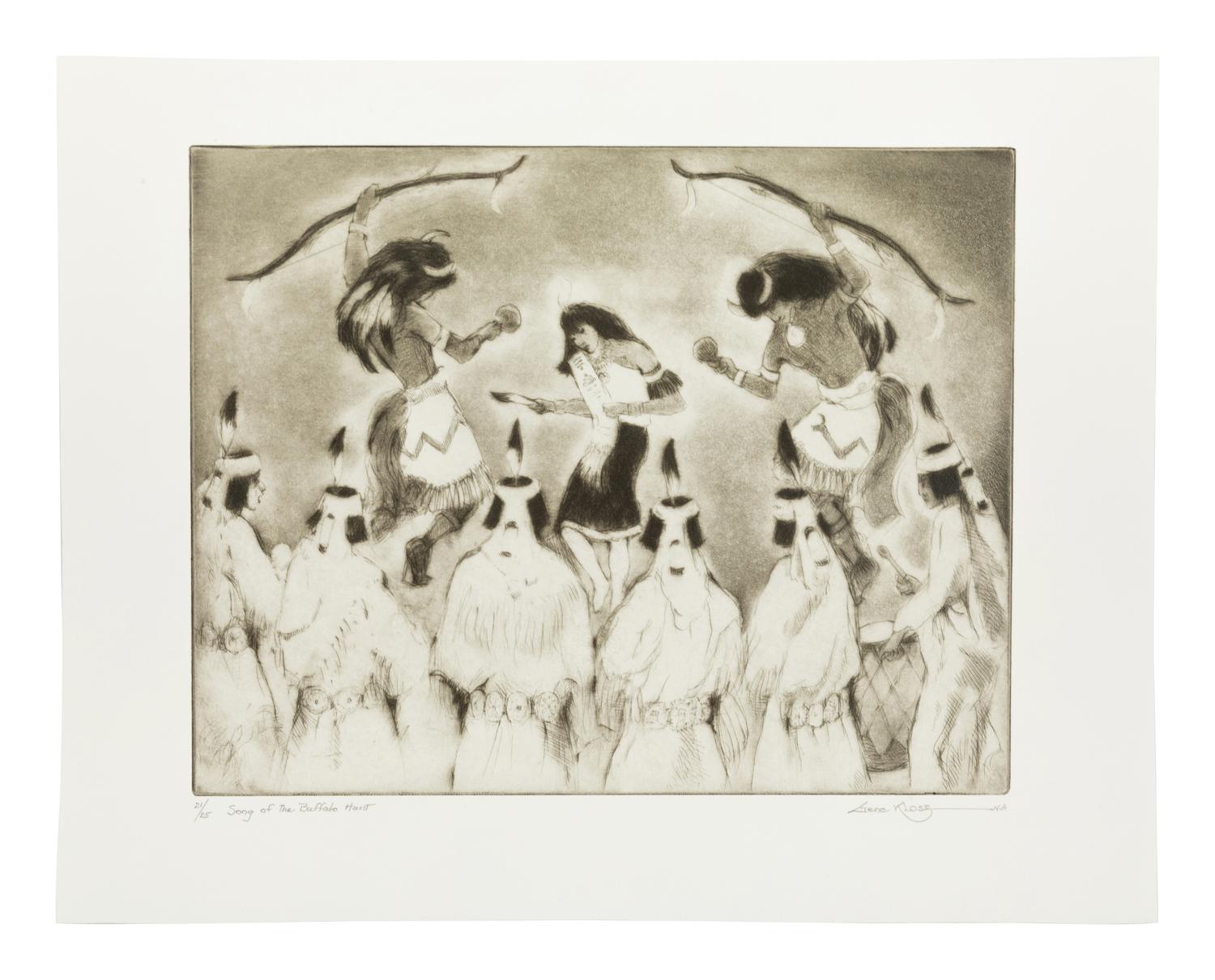 Song of the Buffalo Hunt, edition 21/25
