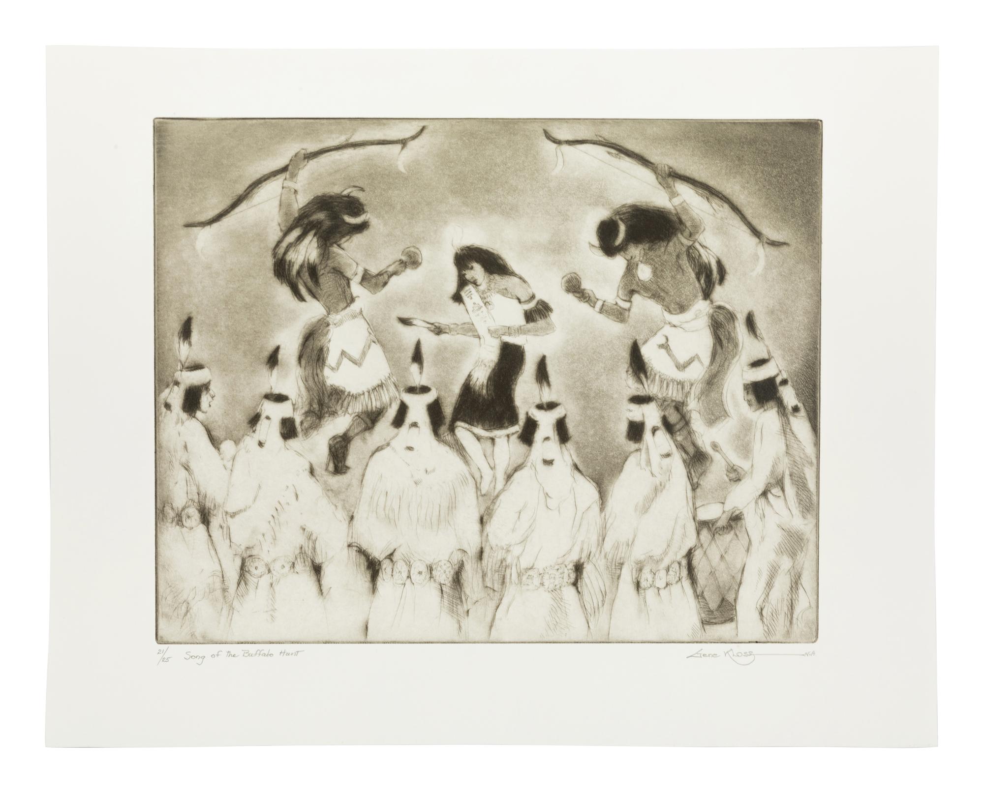 Song of the Buffalo Hunt, edition 21/25