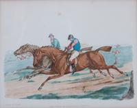 A Set of Three Fox Hunting Engravings Each: 8 1/4 x 10 1/2 inches. — AFTER HENRY ALKEN, (British, 1785-1851)