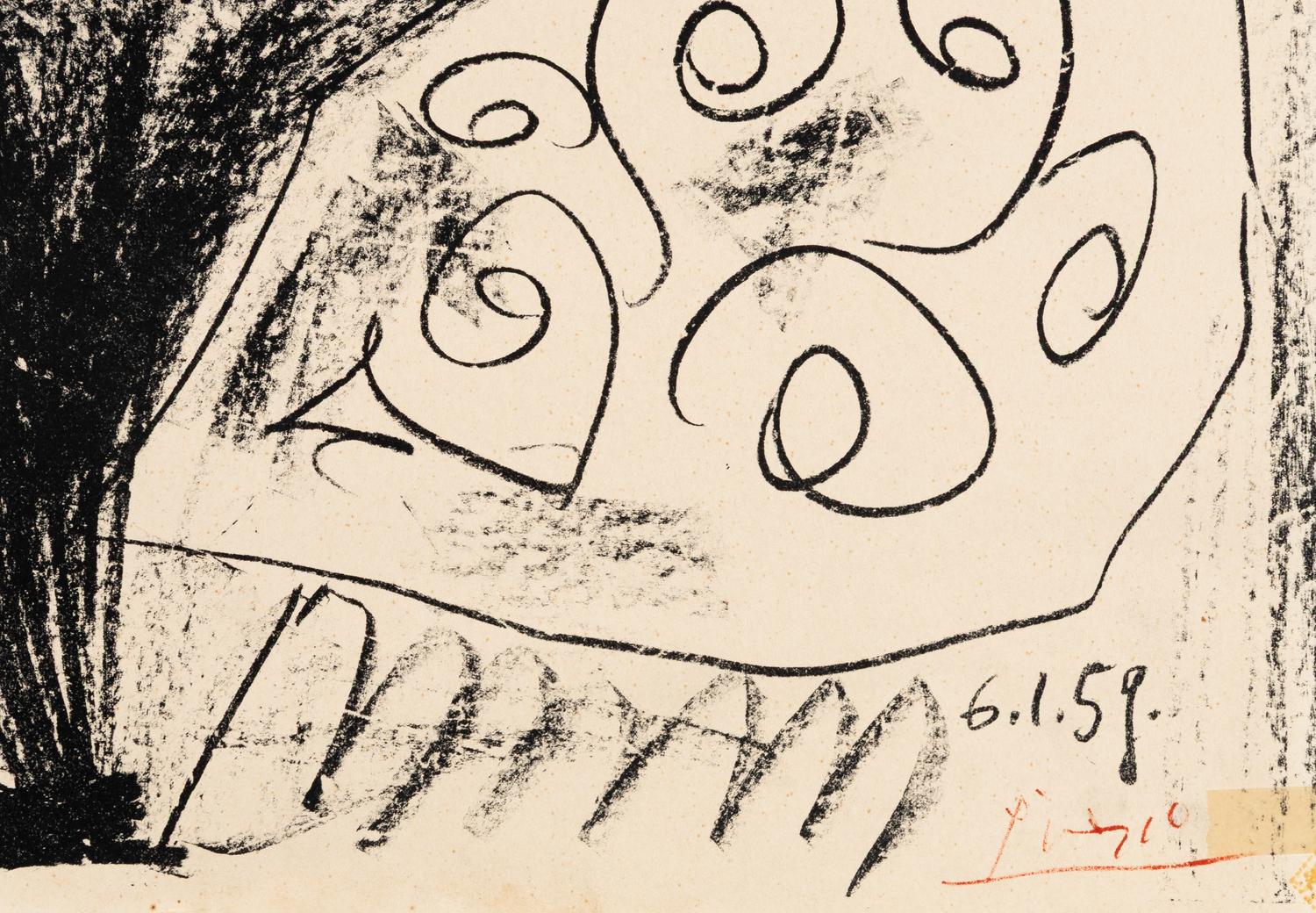 Pablo Picasso (Spanish, 1881-1973) — Le Vieux Roi, 1959