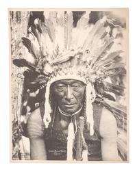 [NATIVE AMERICANS]. RINEHART, F.A. (1861-1928), photographer. Chief Bill Rock - Crow . Omaha, NE: 1900.