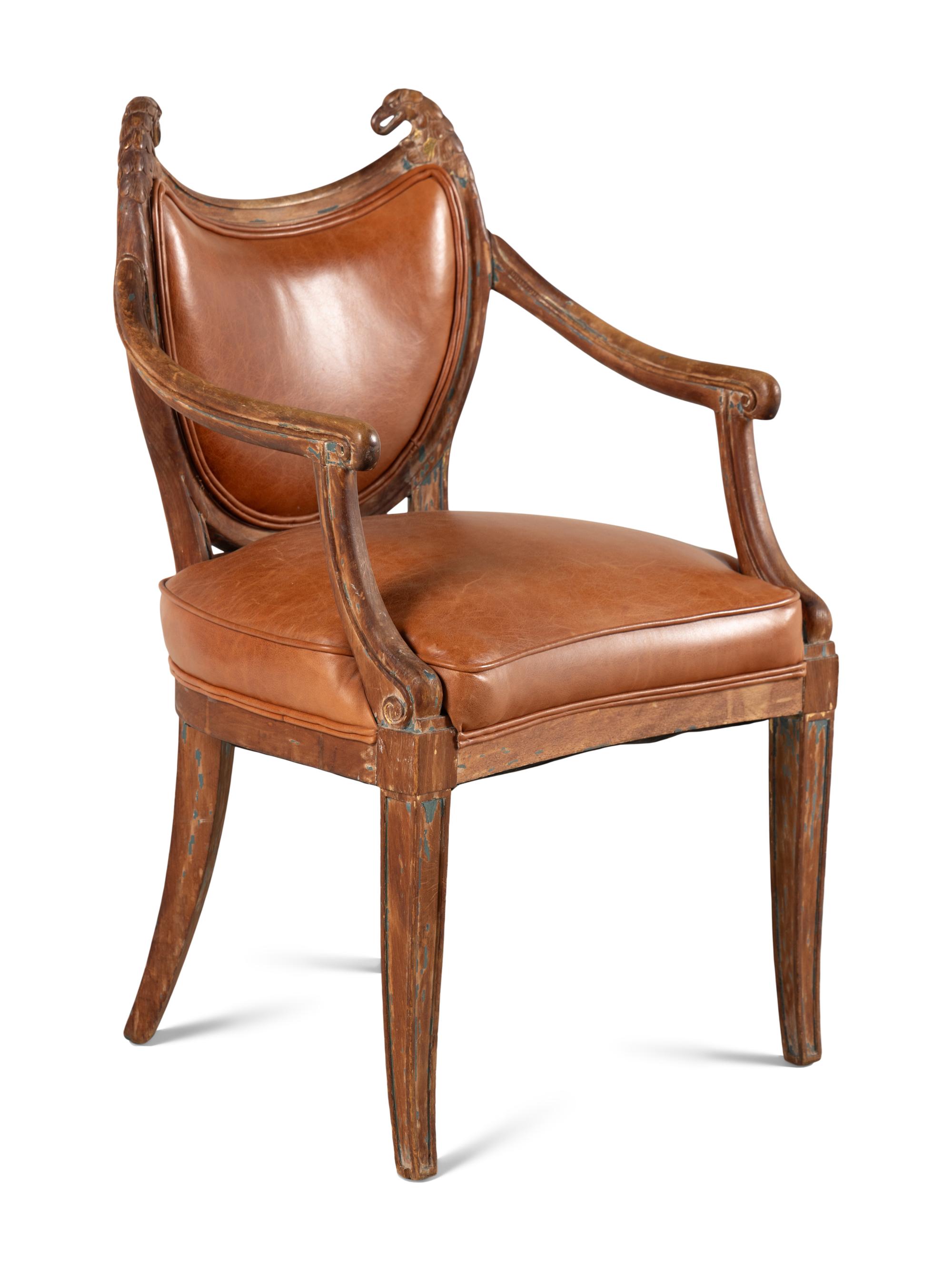 A Russian Neoclassical Armchair