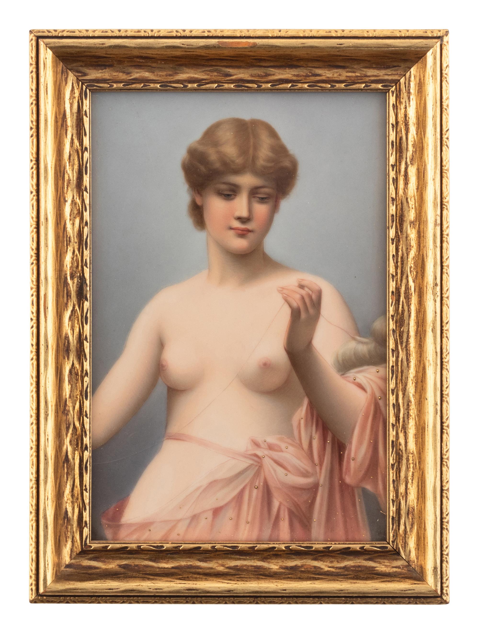 A Pair of Continental Porcelain Plaques