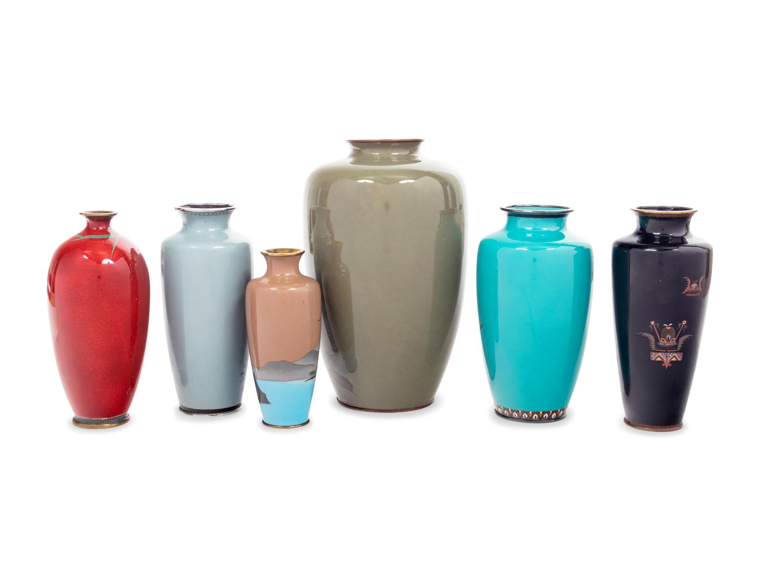 Six Cloisonné Vase