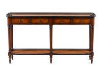A Theodore Alexander Burlwood Console Table