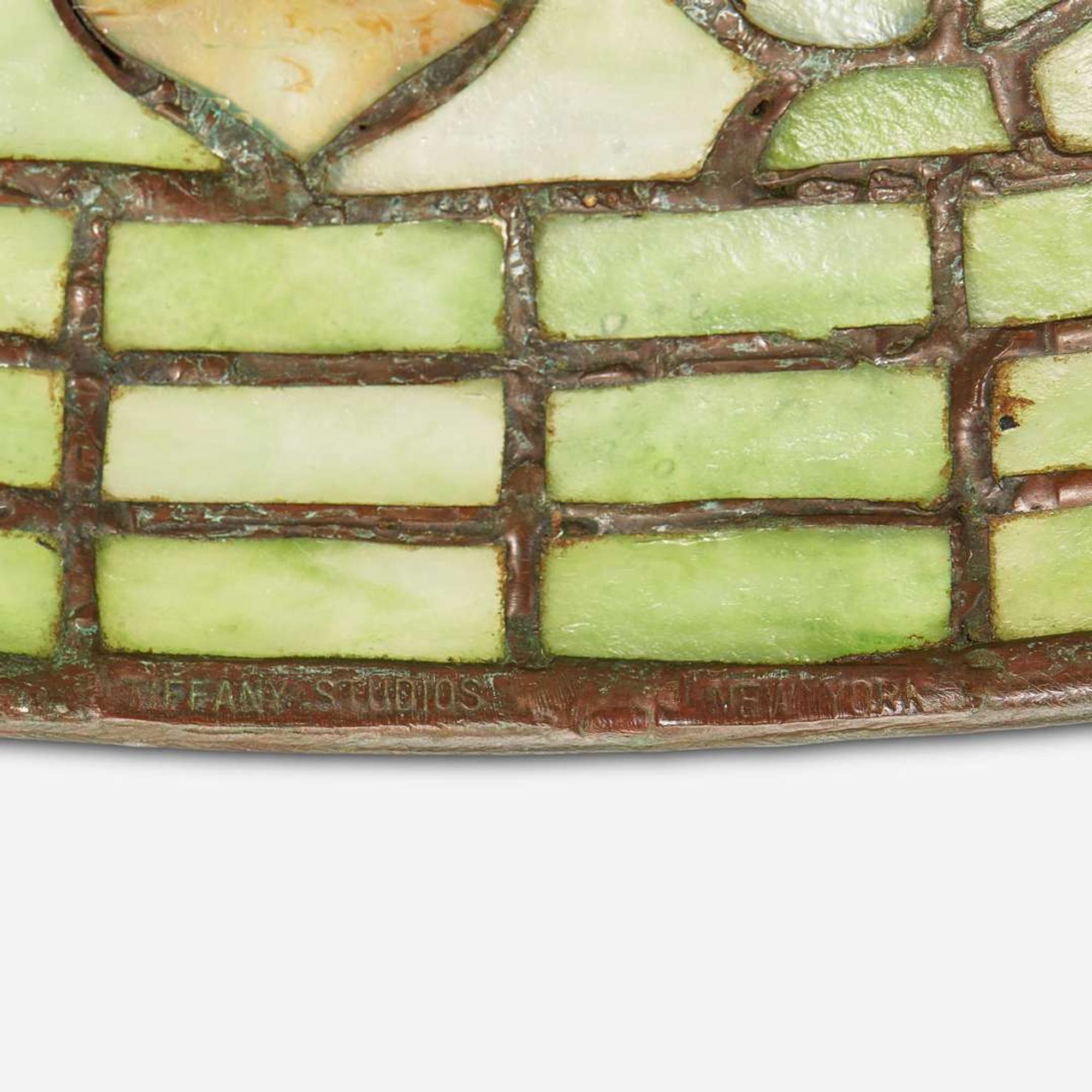 Tiffany Studios "Vine Border" Table Lamp, circa 1905