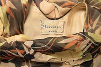Molyneux Print Chiffon Gown and Cape, 1930s
