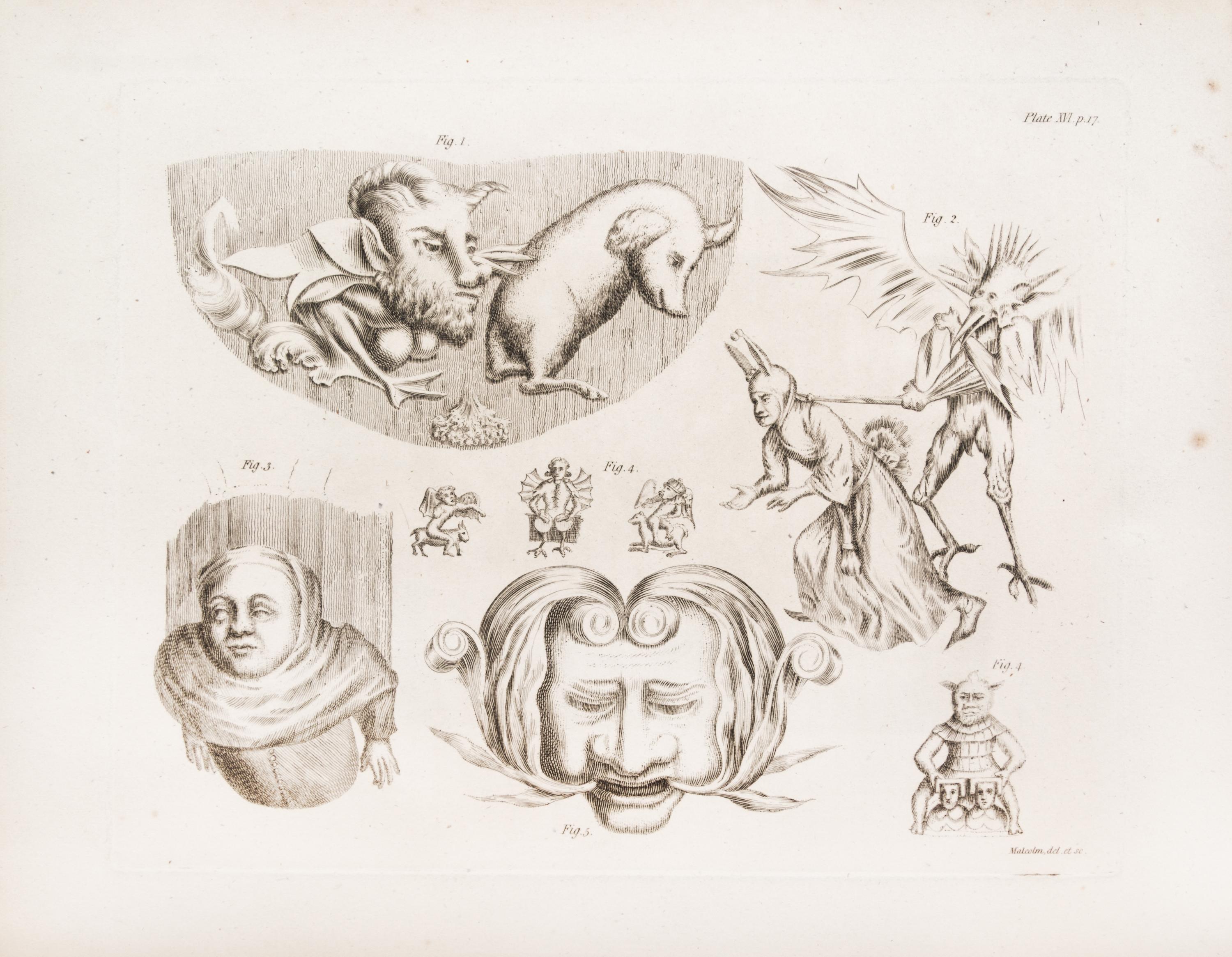 (CARICATURE) MALCOLM, J.P. An Historical Sketch of the Art of Caricaturing. London, 1813.