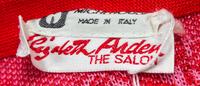 An Elizabeth Arden Pink and Red Cotton Knit Sweater Ensemble, Size 40.