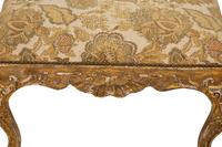 A Louis XV Style Giltwood Tabouret
