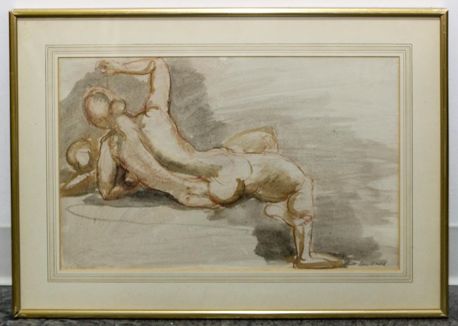 George Ehrlich, (Austrian, 1897-1966), Reclining Nude