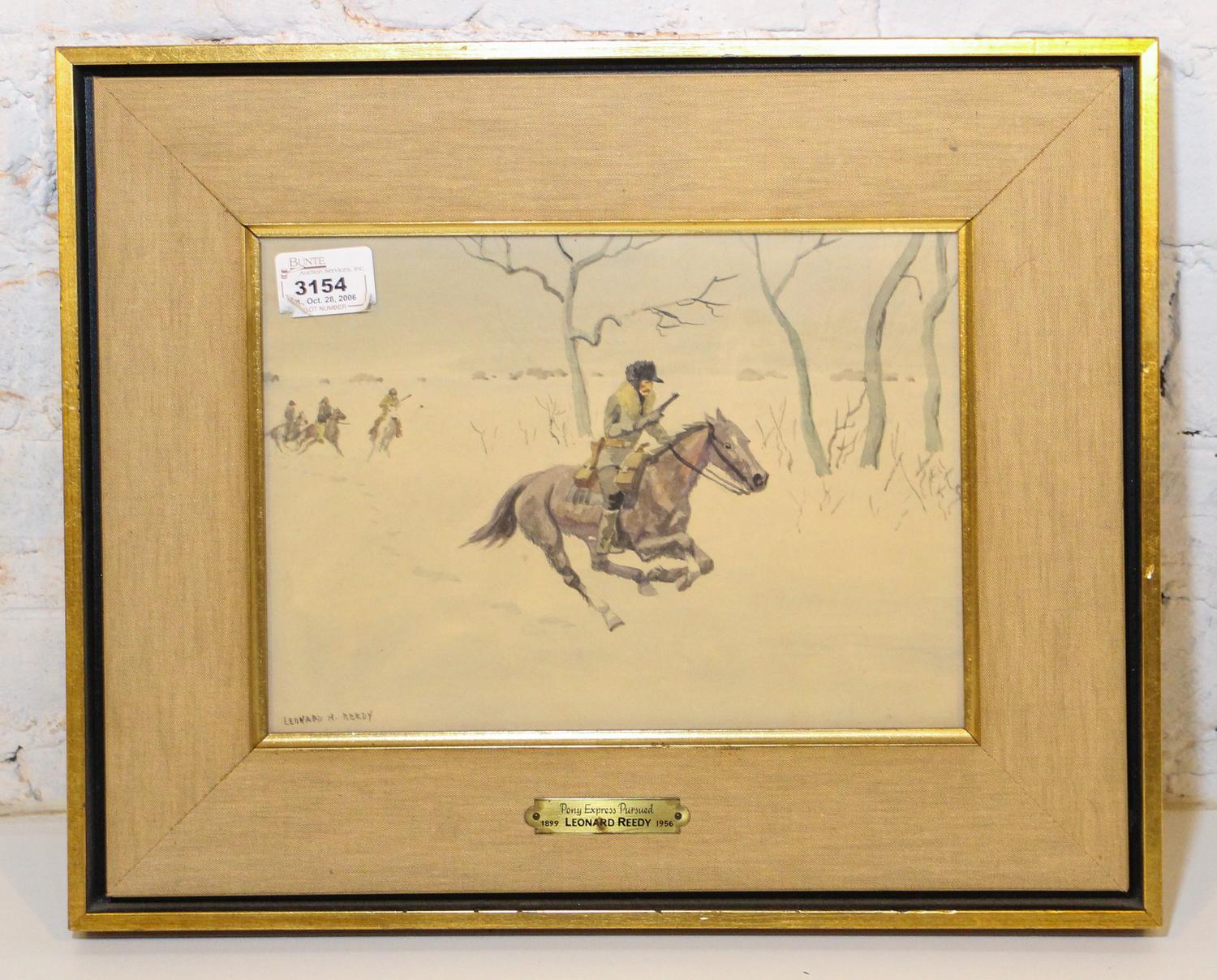 Leonard Reedy, (20th century), Pony Express Pursued