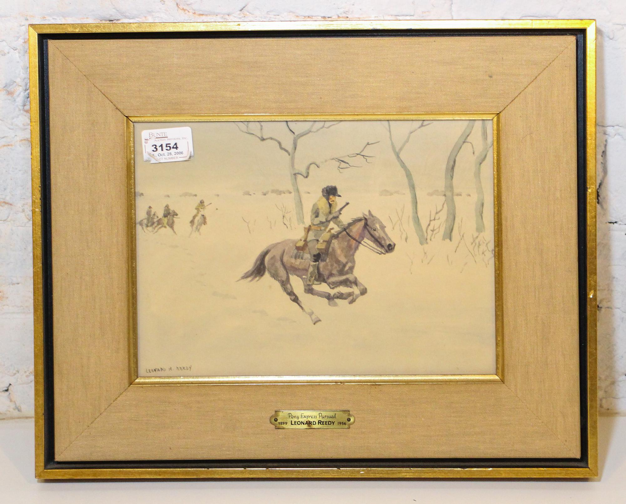 Leonard Reedy, (20th century), Pony Express Pursued