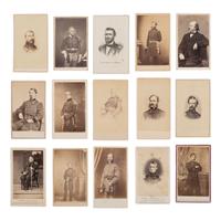 [Civil War] 31 Carte de Visites of Union Generals, incl. McPherson, Reynolds, and Anderson