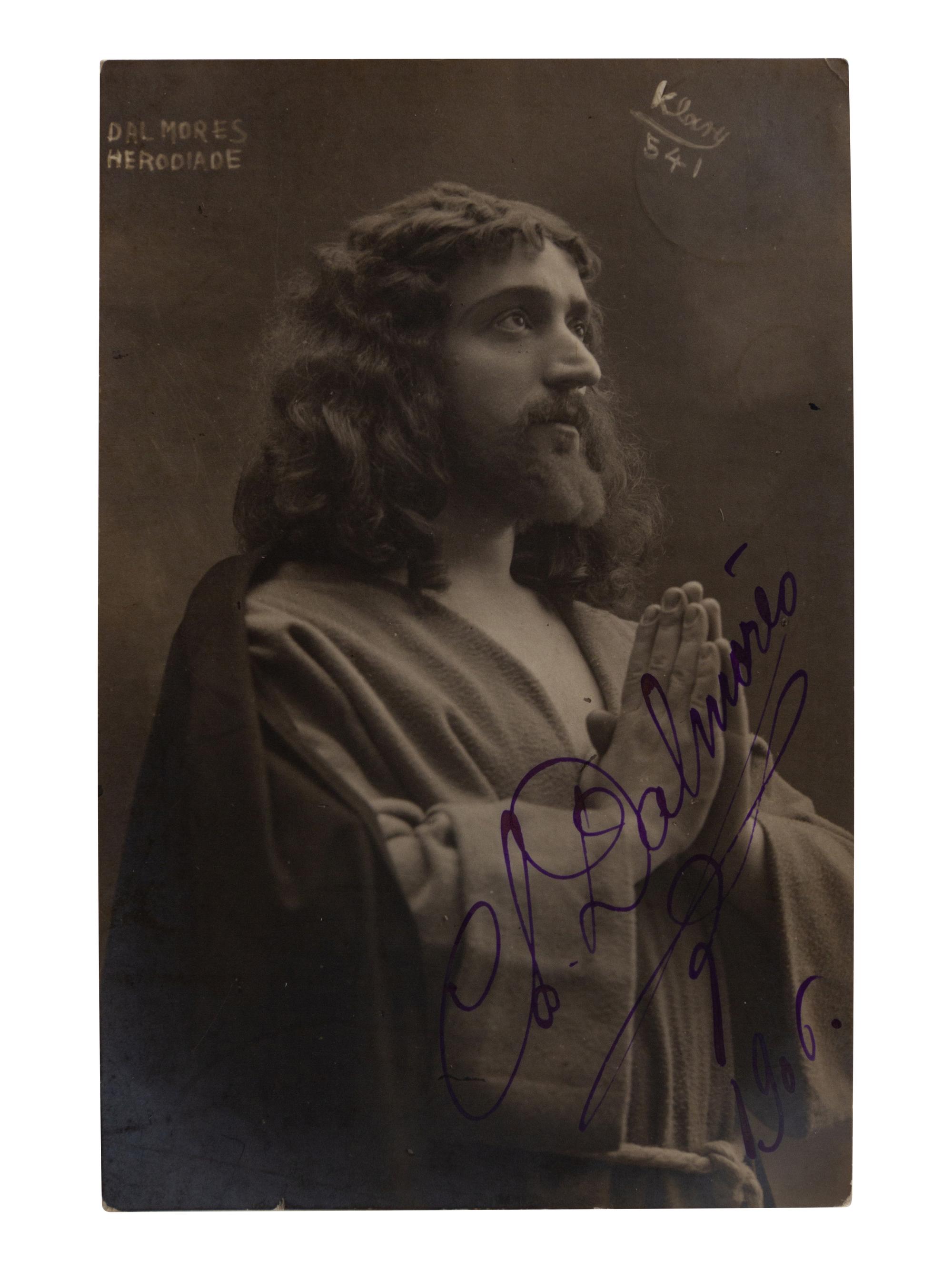 [20TH-CENTURY OPERA SINGERS]. A group of 5 signed photographs of opera singers from the 1900s, comprising images of: