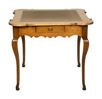 A Louis XV Provincial Style Walnut Game Table
