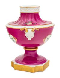 A Vista Alegre Porcelain Urn